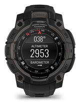 Garmin Instinct 3 AMOLED 3,05 cm (1.2") 45 mm Digital 390 x 390 pixel Berøringsskærm Sort GPS (satellit)