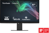 Viewsonic VP2788-5K computerskærm 68,6 cm (27") 5120 x 2880 pixel 5K Ultra HD LED Sort