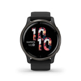 Garmin Venu 2 3,3 cm (1.3") AMOLED 45.4 mm Digital 416 x 416 pixel Berøringsskærm Wi-Fi GPS (satellit)