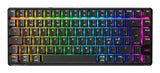 CHERRY XTRFY K33 Compact Wireless tastatur Spil USB + RF Wireless + Bluetooth QWERTY Nordisk Sort