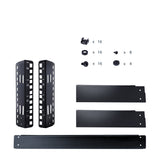 StarTech.com RK4OD stativ 4U Fritstående reol Sort