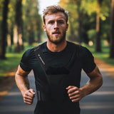 Wozinsky 5907769364402 lys & refleks til sportsikkerhed Vest Sort Polyester One size Løb, Cykling