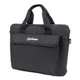 Manhattan 439862 taske og etui til laptop 31,8 cm (12.5") Brevtaske Sort