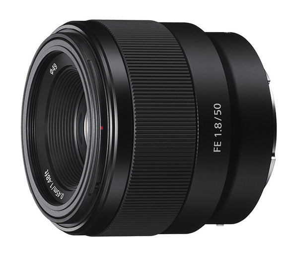 Sony FE 50mm F1.8 SLR Sort