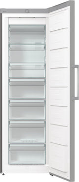 Gorenje Fritstående fryseskab med stor kapacitet til daglig opbevaring. Multiflow 360° sikrer jævn køling, mens NoFrost eliminerer behovet for afrimning. Fast Freeze nedfryser hurtigt nyindsatte madvarer og hjælper med at bevare kvaliteten.