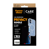 PanzerGlass ® | CARE by ® 3-in-1 Privacy Pakke iPhone 17