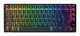 CHERRY XTRFY K33 Compact Wireless tastatur Spil USB + RF Wireless + Bluetooth AZERTY Fransk Sort