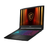 MSI Katana 15 HX B14WGK-058 Intel® Core™ i7 i7-14650HX Laptop 39,6 cm (15.6") Fuld HD 16 GB DDR5-SDRAM 512 GB SSD NVIDIA GeForce RTX 5070 Wi-Fi 6E (802.11ax) Windows 11 Home Sort