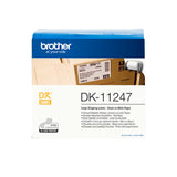 Brother DK-11247 etiketbånd Sort på hvid