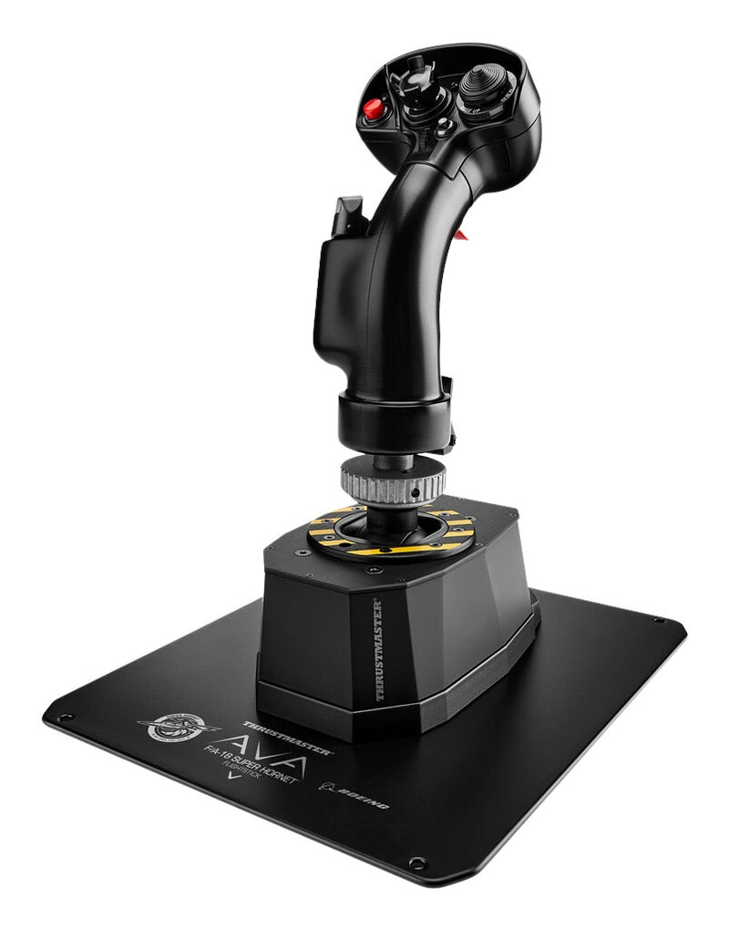 Thrustmaster AVA F/A-18 Super Hornet Sort USB Flightstick Analog/digital PC