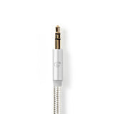 Nedis CCTB39940AL10 Lightning kabel 1 m Aluminium