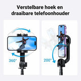 Ugreen 15062 selfiestang Smartphone Sort
