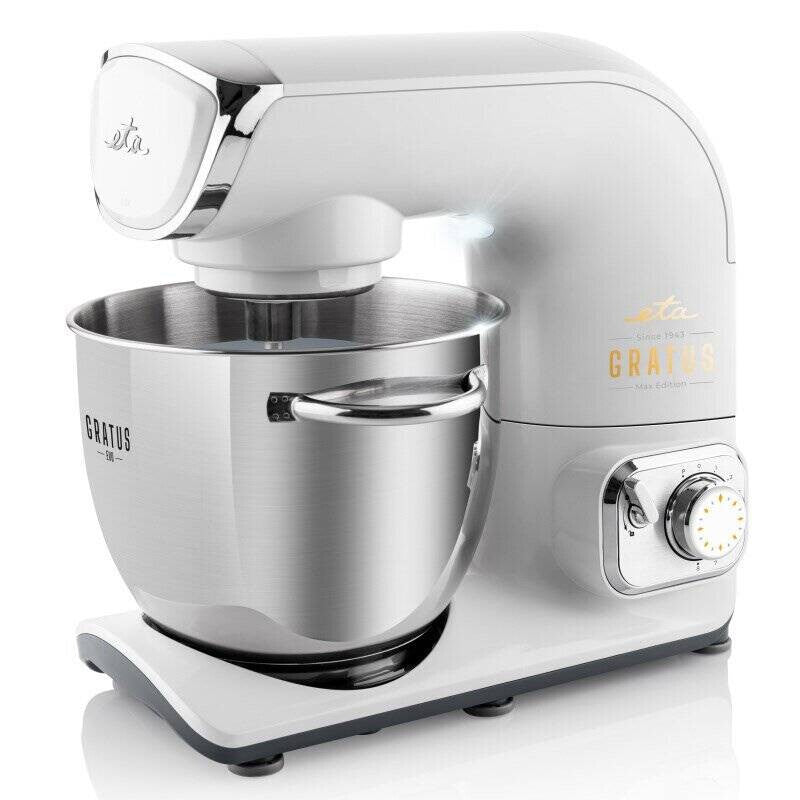 Eta Gratus Max Evo foodprocessor 1500 W 5,5 L Grå, Rustfrit stål