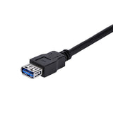 StarTech.com USB3SEXT1MBK USB-kabel USB 3.2 Gen 1 (3.1 Gen 1) 1 m USB A 5 Gbit/sek. Sort