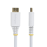 StarTech.com HDMI2-CABLE-4K60-10W HDMI-kabel 3 m HDMI Type A (Standard) Hvid