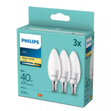 Philips Kerte 40 W B35 E14 x 3
