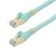 StarTech.com 6ASPAT50CMAQ netværkskabel Turkis 0,5 m Cat6a U/FTP (STP)