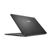 MSI Modern 15 F1MG-1246FRNN Intel Core 5 120U Laptop 39,6 cm (15.6") Fuld HD 16 GB DDR4-SDRAM 512 GB SSD Wi-Fi 6E (802.11ax) Windows 11 Pro Grå AZERTY Fransk