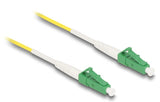 DeLOCK 83219 InfiniBand og fiberoptisk kabel 0,5 m LC LC/APC Gul