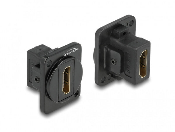 DeLOCK 87810 kabel kønsskifter HDMI Sort