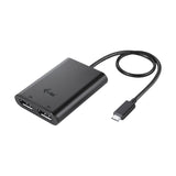 i-tec C31DUAL4K60DP USB grafisk adapter 7680 x 4320 pixel Sort