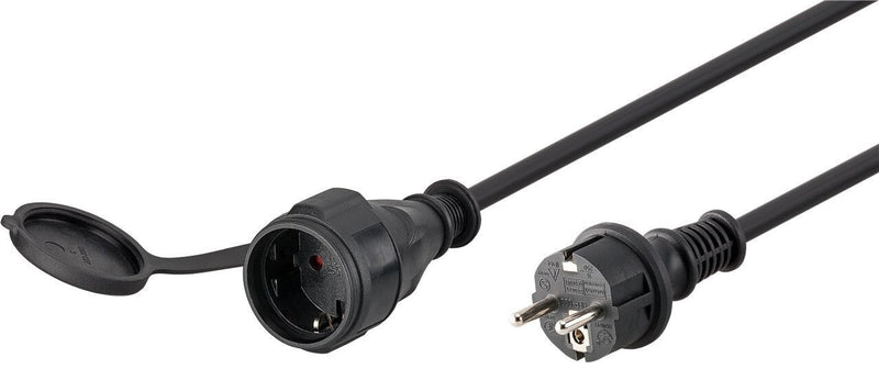 Goobay 71472 el-ledning Sort 5 m CEE7/4