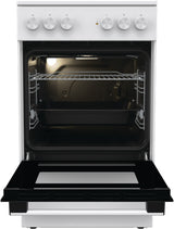 Gorenje GEC5A21WG Fritstående komfur Elektrisk Keramisk Hvid