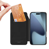 nevox 2516 mobiltelefon etui 16 cm (6.3") Folie Sort