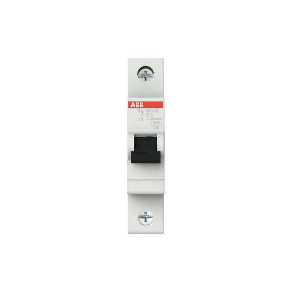 ABB SH201-C6 kredsløbsafbryder Miniature strømafbryder 1