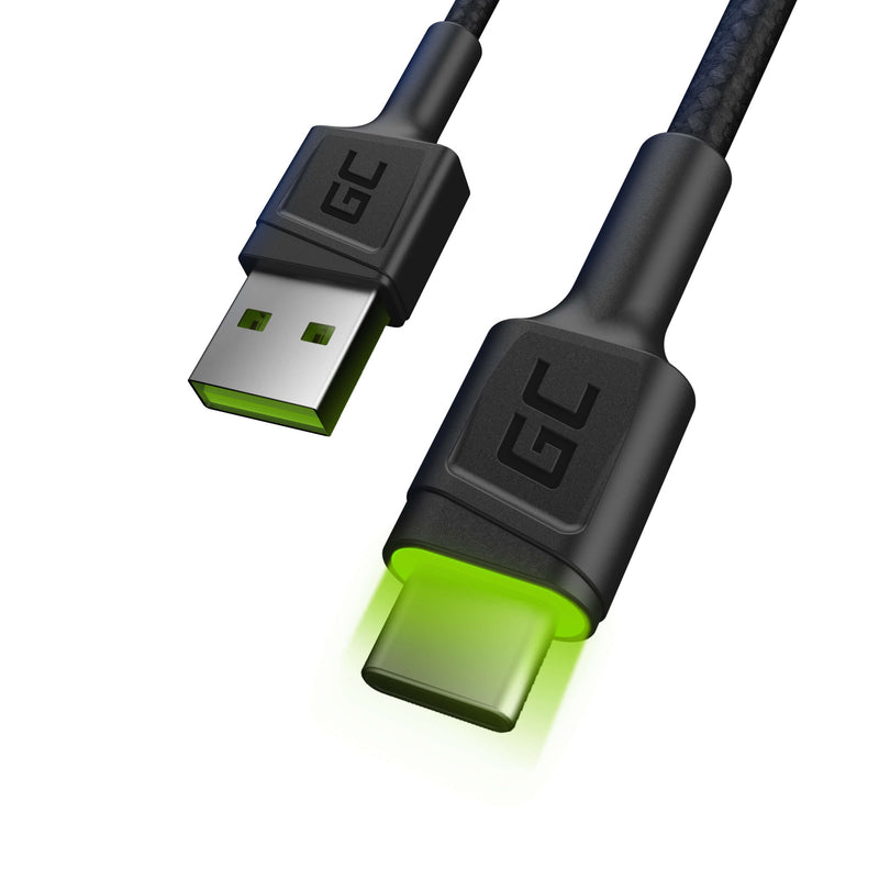Green Cell KABGC06 USB-kabel 1,2 m USB A USB C 0,48 Gbit/sek. Sort