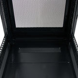 StarTech.com RK3236BKF stativ 32U Fritstående reol Sort