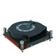 Inter-Tech R-16 Processor Køler 8 cm Sort, Kobberfarve