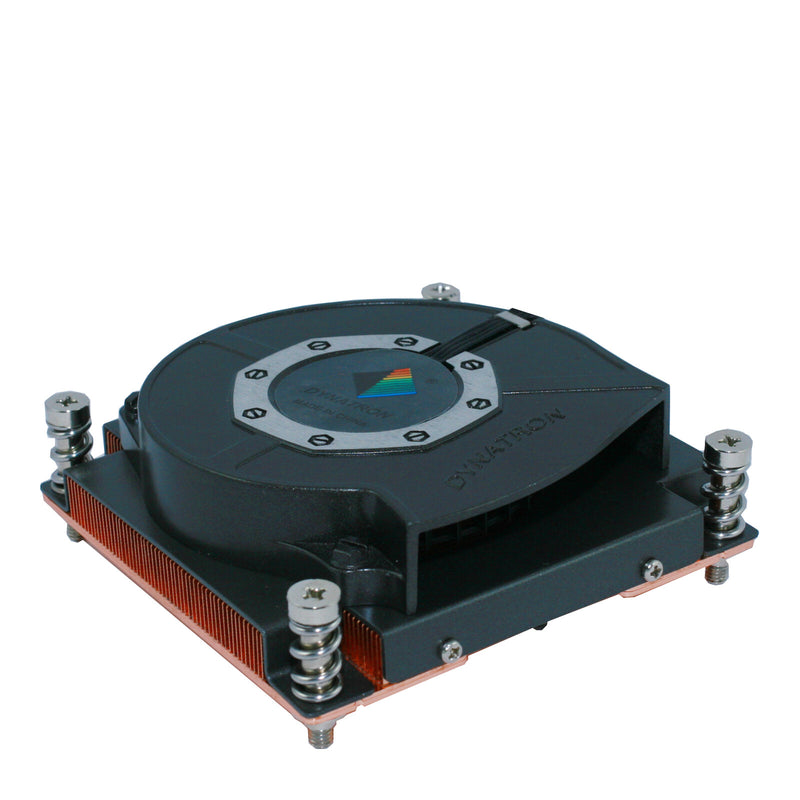 Inter-Tech R-16 Processor Køler 8 cm Sort, Kobberfarve