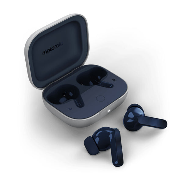 Motorola Moto Buds Hovedtelefoner Trådløs I ørerne Opkald/Musik/Sport/Hverdag Bluetooth Blå