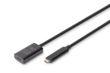 Digitus DA-73112 USB-kabel USB 3.2 Gen 2 (3.1 Gen 2) 5 m USB C 10 Gbit/sek. Sort