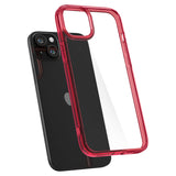 Spigen ACS06654 mobiltelefon etui 17 cm (6.7") Cover Rød