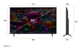 LG 50UA73003LA TV 127 cm (50") 4K Ultra HD Sort