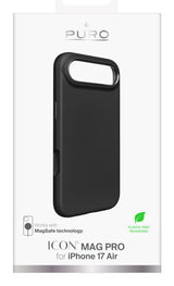 PURO PUIPC1763ICONMPBLK mobiltelefon etui 16,8 cm (6.6") Cover Sort