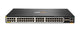 HPE Aruba Networking CX 6300M 48-port Smart Rate 1/2.5/5GbE Class 6 PoE and 4-port SFP56 Switch Administreret L3 Strøm over Ethernet (PoE) 1U Grå