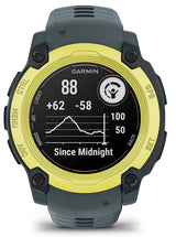 Garmin Instinct E 2,18 cm (0.86") MIP 40 mm Digital 166 x 166 pixel Grå, Lime GPS (satellit)