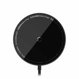 Baseus CCJJ040001 oplader til mobil enhed Hovedtelefoner, Mobiltelefon, Smartphone Sort USB Trådløs opladning Indendørs