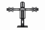 Gembird MS-D2-01 skærmbeslag og -stativer 68,6 cm (27") Skrivebord Sort