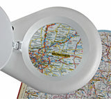 MAUL 8263402 forstørrelsesglas lampe
