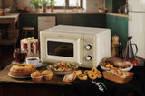 Ariete Vintage Line 3960/03 Beige Solo mikroovn Bordplade 20 L 800 W