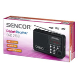 Sencor SRD 215 B radio Analog Sort