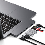 Satechi ST-HUCPHSM dockingstation Docking USB 3.2 Gen 2 (3.1 Gen 2) Type-C Grå