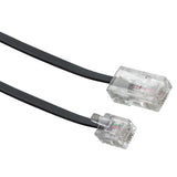 Schwaiger 3.0m RJ-11 - RJ-45 3 m Sort
