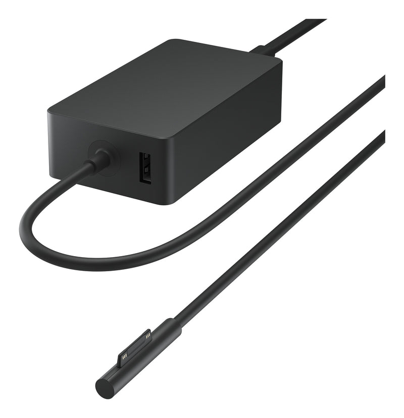 Microsoft Surface 65W Power Supply Laptop, Tablet Sort Vekselstrøm Indendørs