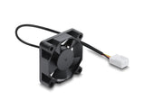 DeLOCK 67617 Computerkølesystem Computerkabinet Ventilator 3,5 cm Sort 1 stk