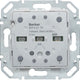 Berker 80142170 trykknap panel Grå